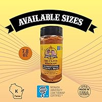 Vista 5 de Smoke n Sanity SnS Fajita Marinade - Certificado Monash bajo FODMAP - Sin gluten - Certificado Kosher - Sin lácteos - Alimentos bajos en FODMAP