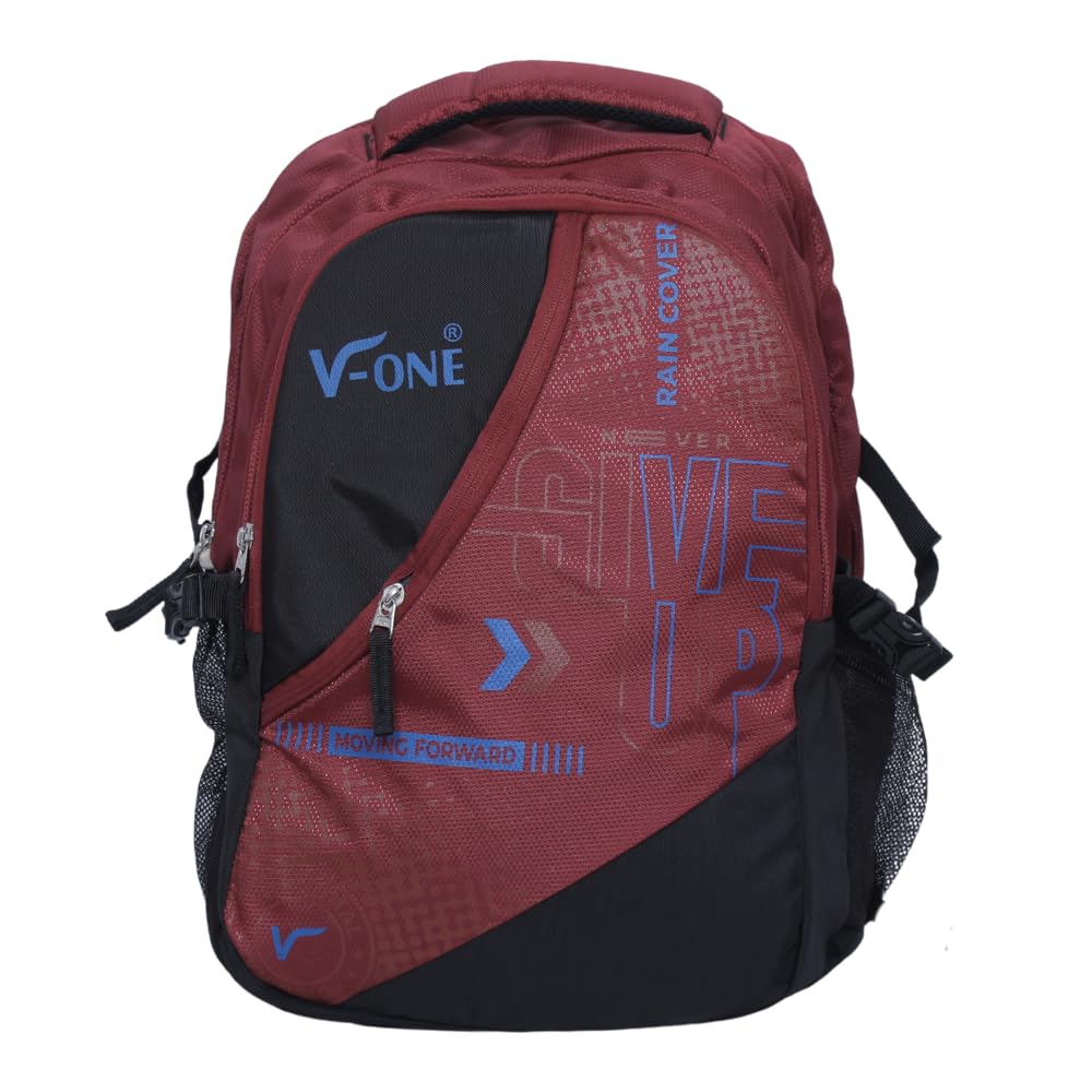 45 liter Large Capacity School & College Backpack for Boys & Girls | Student Bag with Padded Laptop Compartment & Attached Rain Cover | 4 Multi-Compartment, Comfortable, Durable, Bottle Pocket-image-19