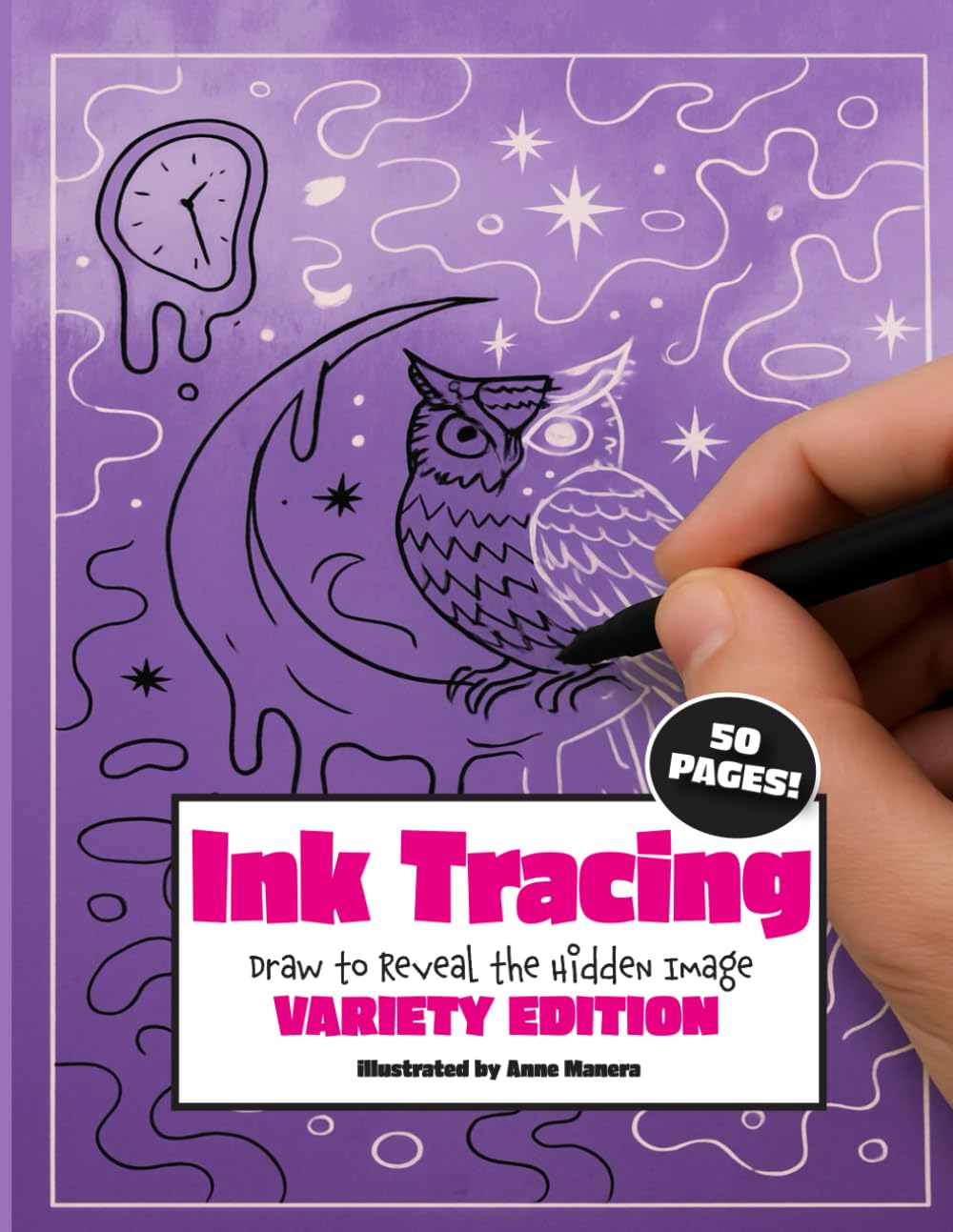 Ink Tracing Draw to Reveal the Hidden Image Variety Edition (Ink Tracing Books)