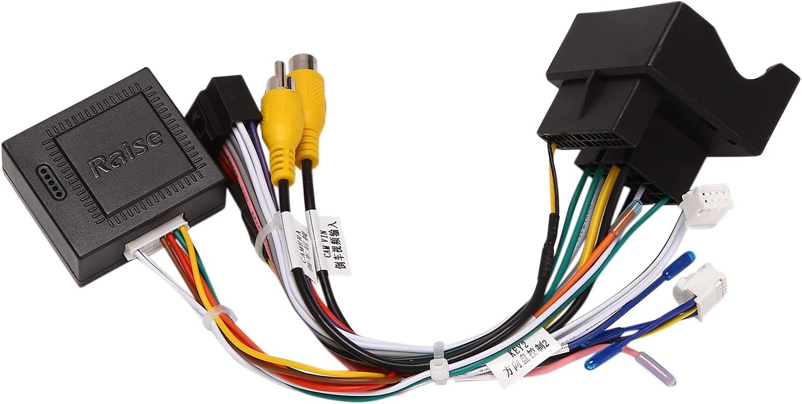 Car Stereo Audio 16 PIN Android Wiring Harness Adapter + Canbus Box for 3008/2008/ C4/C3 XR/C5/DS6