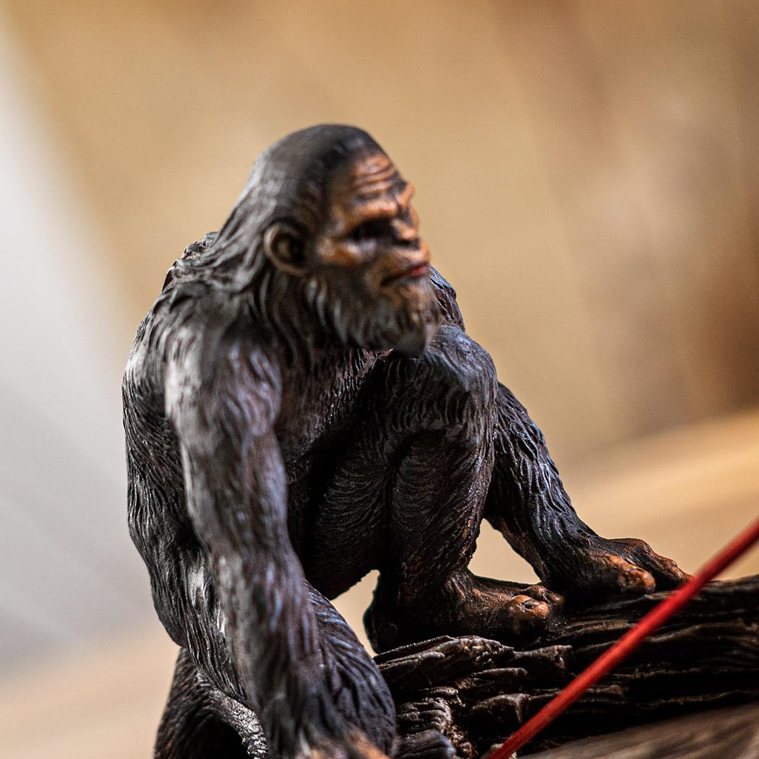 Amazon.com: Pacific Giftware Sasquatch Bigfoot Gorilla Ape on Log
