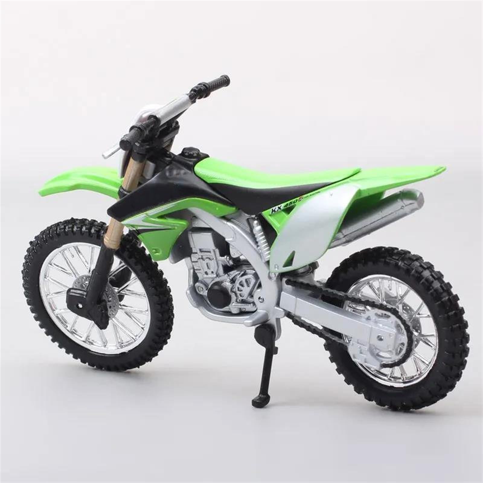 Modello Collezione Di Modelli In Metallo Per Moto Simulazione Fonde Sotto Pressione Regali Per 1/18 Per Kawasaki KX450F