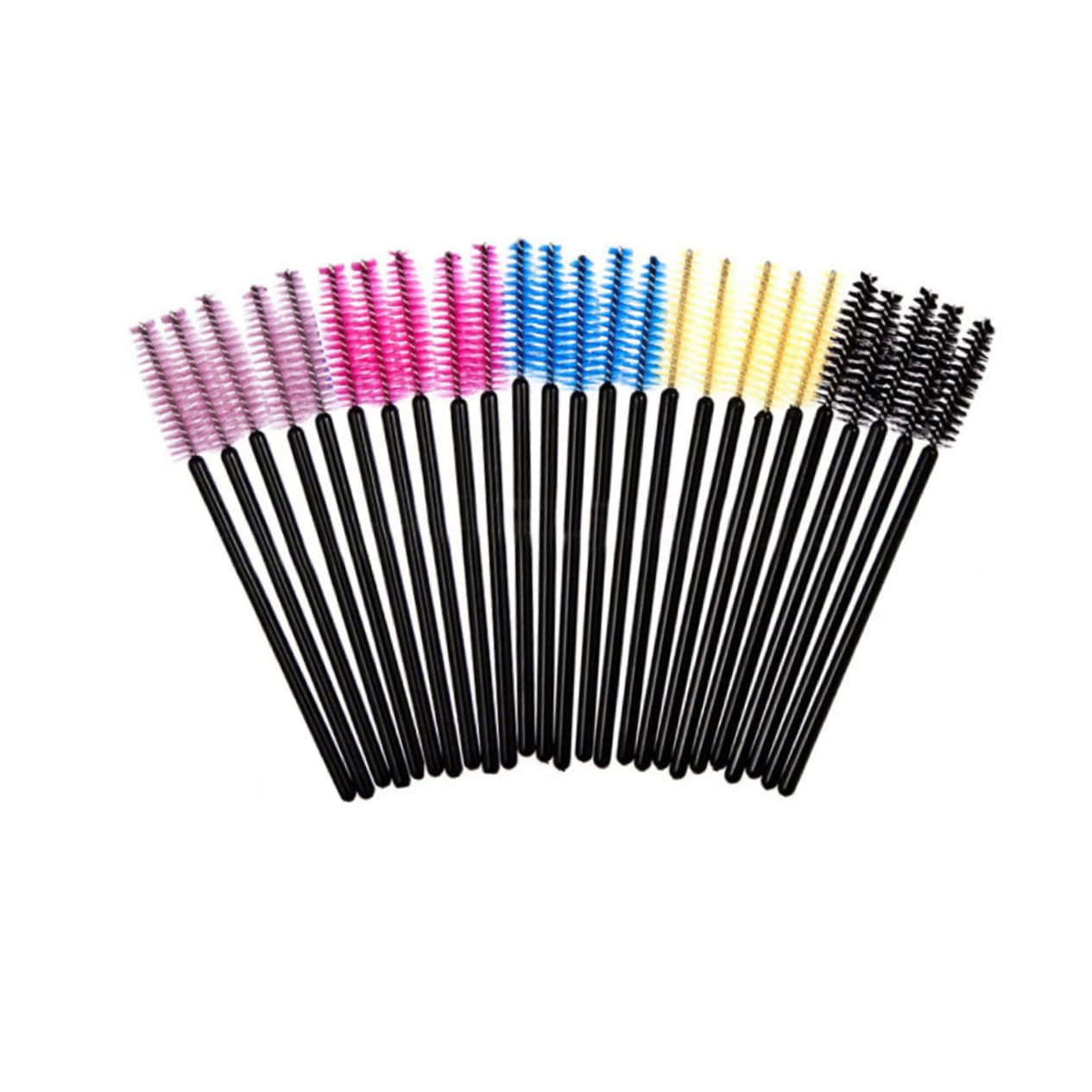 Ipetboom 50pcs Multicolor Disposable Eyelash Brushes Mascara Wands Kit for Makeup Application Cleaning Hummingbird Feeders Bottles More
