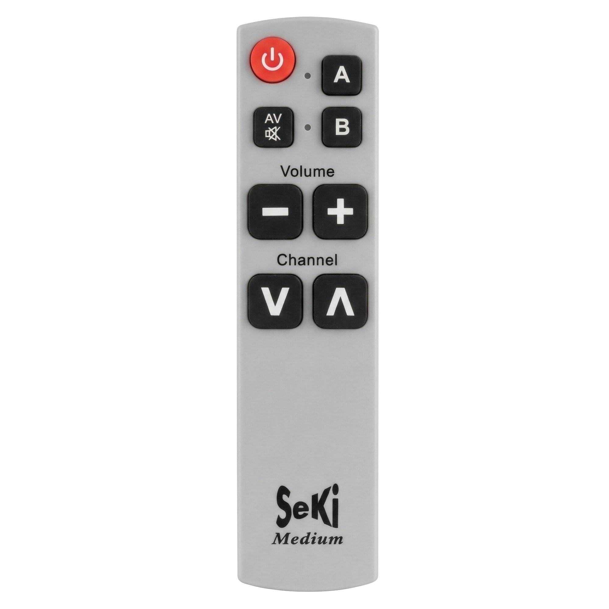 Seki 71929 Telecomando Universale: 8 Tasti Grandi, Programmabile Per TV E SAT