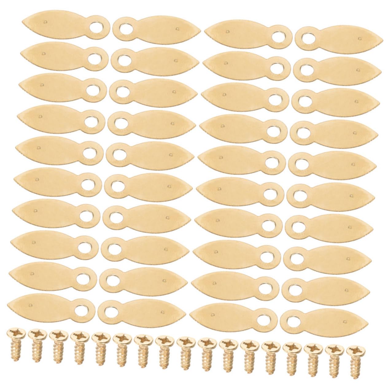 ARTIBETTER Decorative Small Photo Frame Buckle Metal Picture Frame Fastener Set Heavy Duty Hardware Clips for DIY Framing