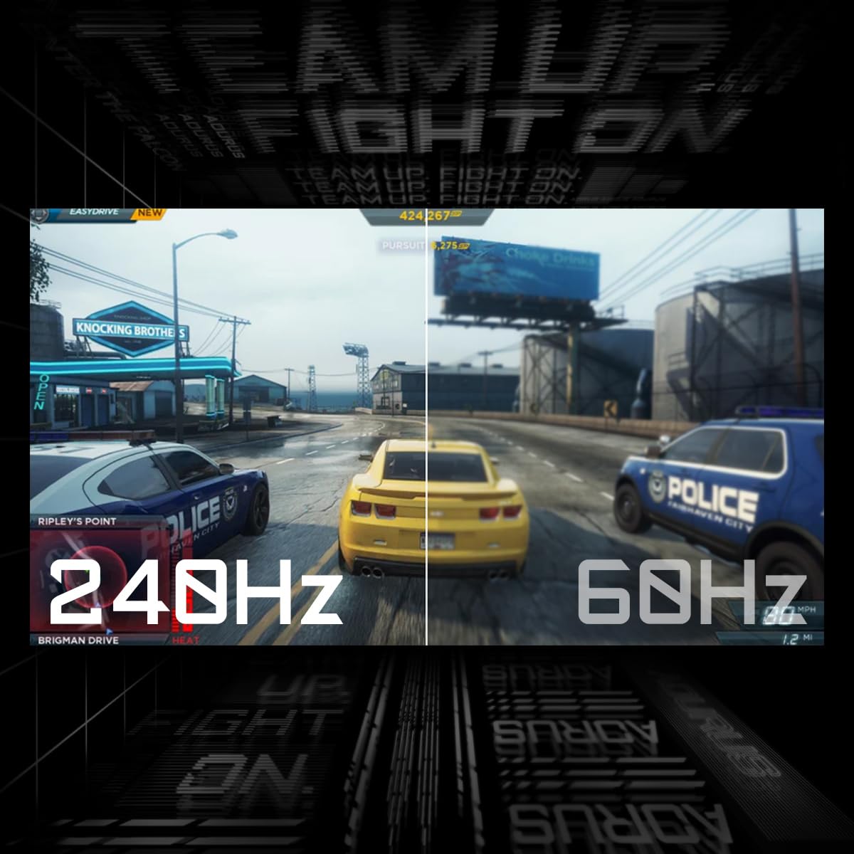 GIGABYTE GS27Q X Écran Gaming 27" QHD - 2560 x 1440, 240Hz, 1ms, 300 CD/m², FreeSync Premium Pro, HDR Ready, HDMI 2.0, DisplayPort 1.4