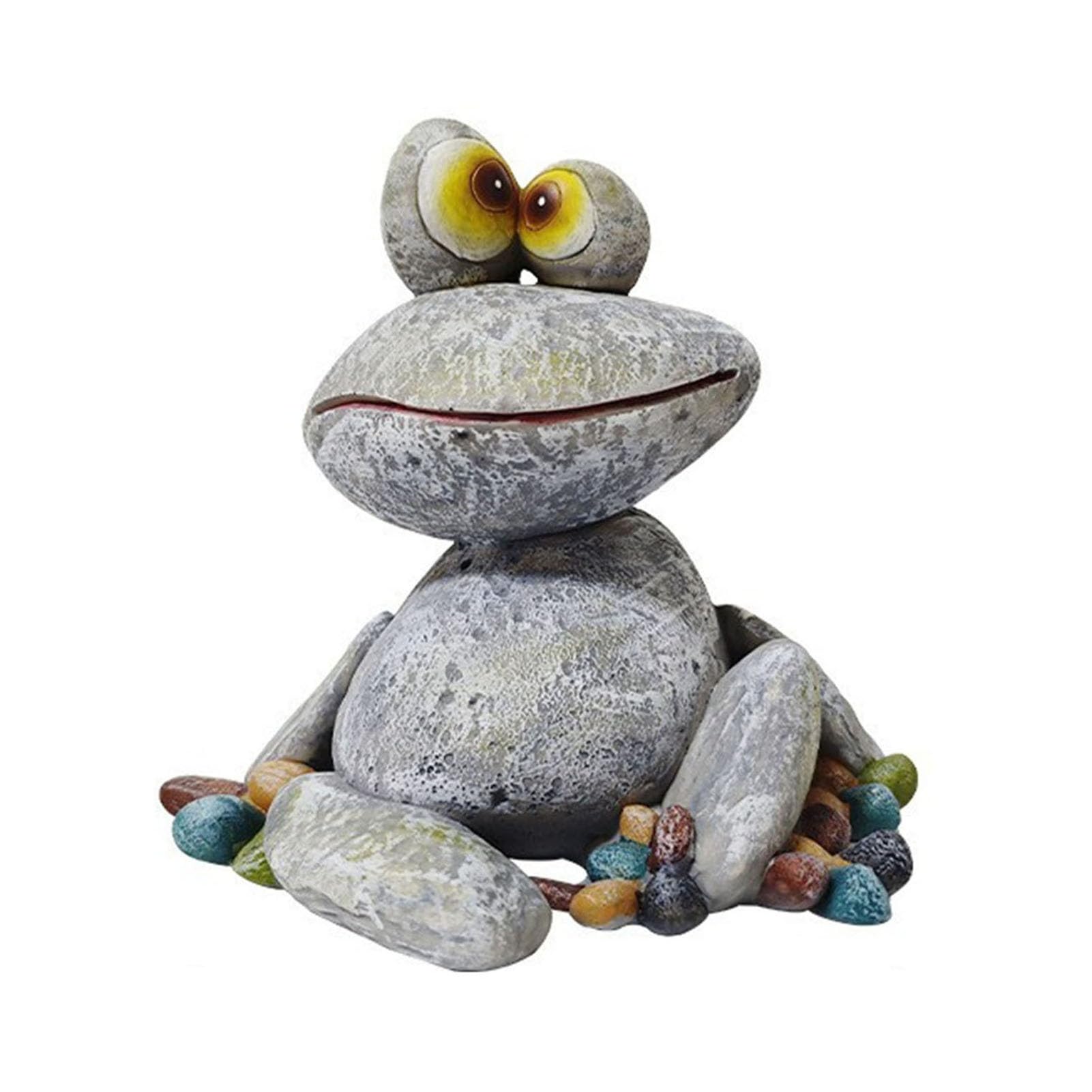 matumou Garden Statue, Cartoon Figurine, Waterproof Resin Sculpture for Yard Patio Lawn Decor