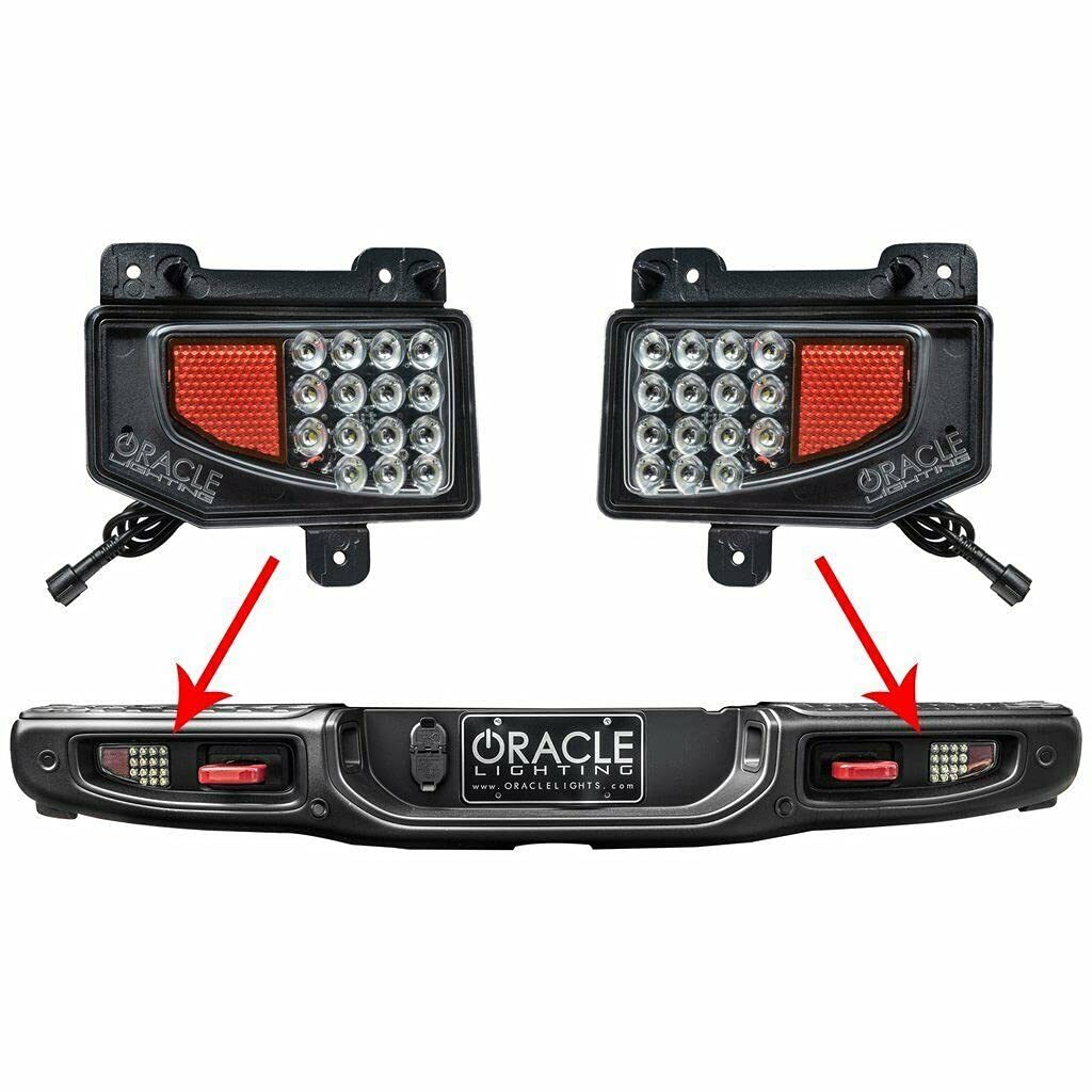 Buy ORACLE Lighting Rear Bumper LED Reverse Lights for Jeep Gladiator