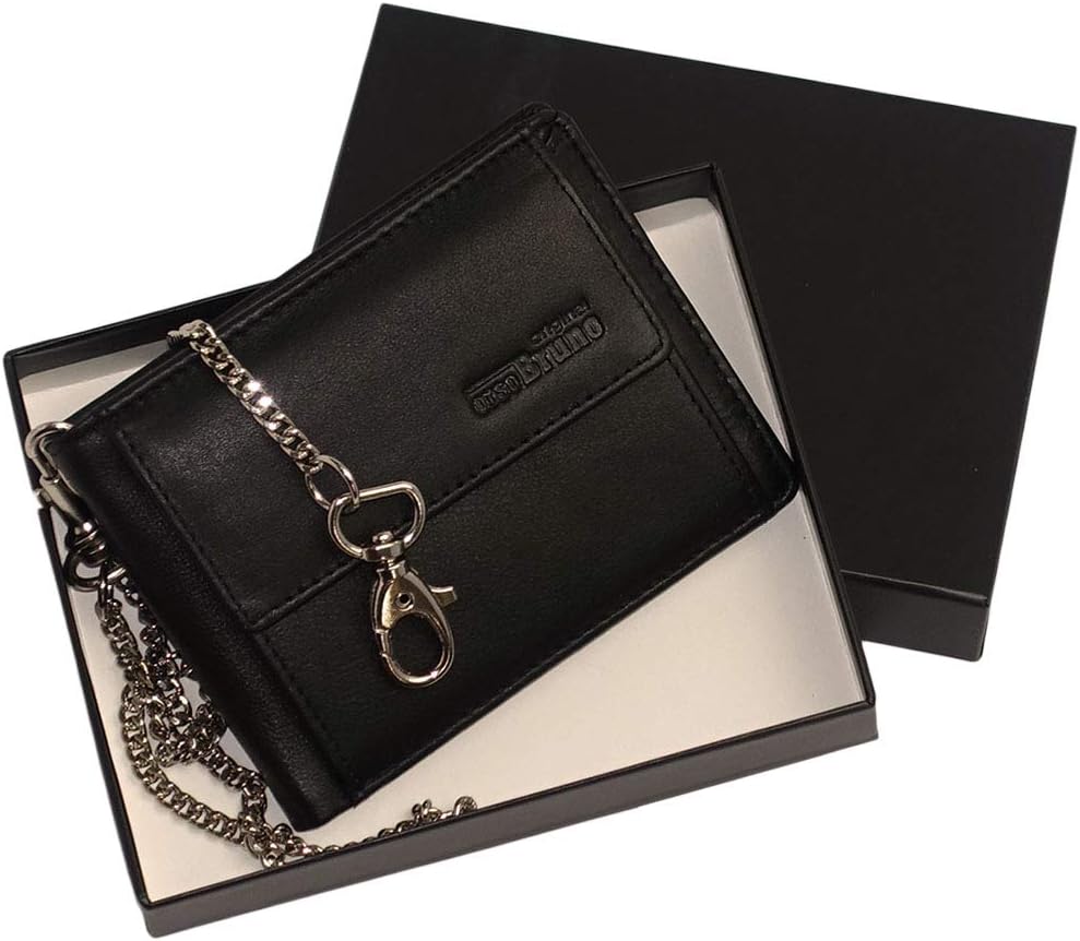 Buy Chain Wallet Small black Compact Online Panama | Ubuy