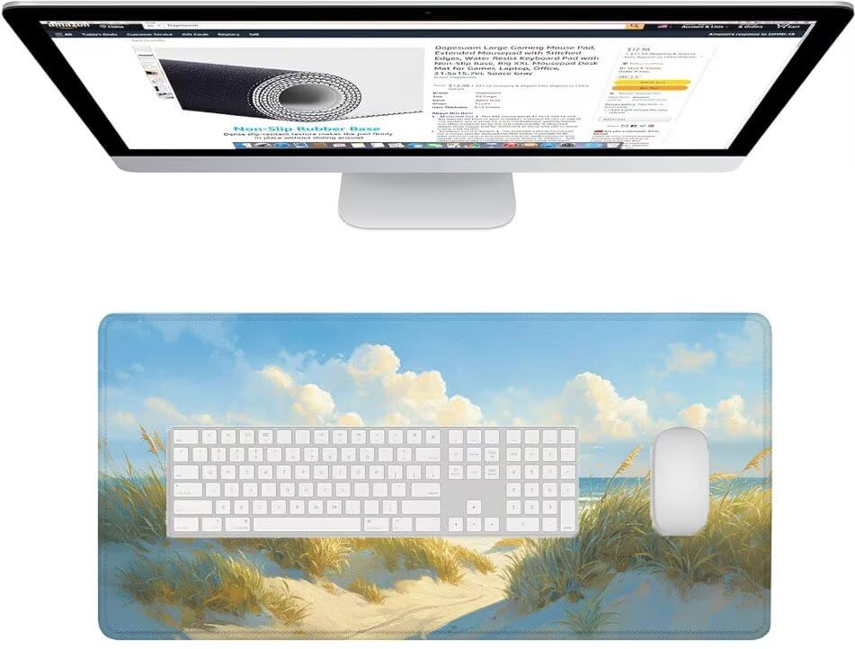 Tapis de souris gaming étanche qui améliore précision et vitesse sur PC