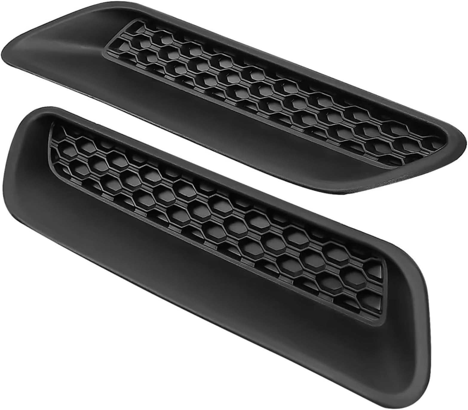 Car hood grille Compatible With Dodge For Ram 1500 2500 3500 2010-2019 Engine Hood Air Vent Outlet Cover Trim Car Parts Accessories 68324991AA