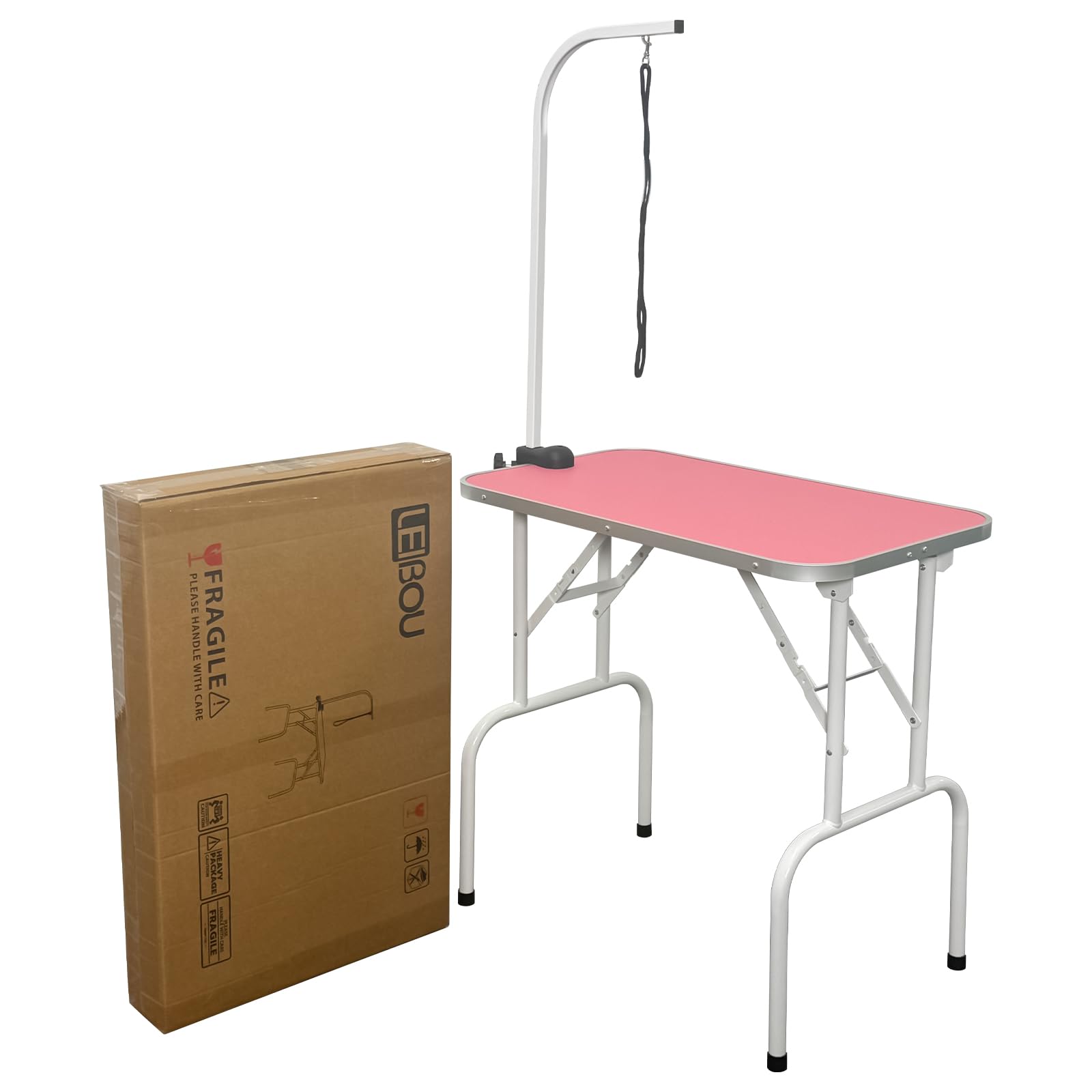 Leibou Pet Grooming Table - Foldable & Stable -9