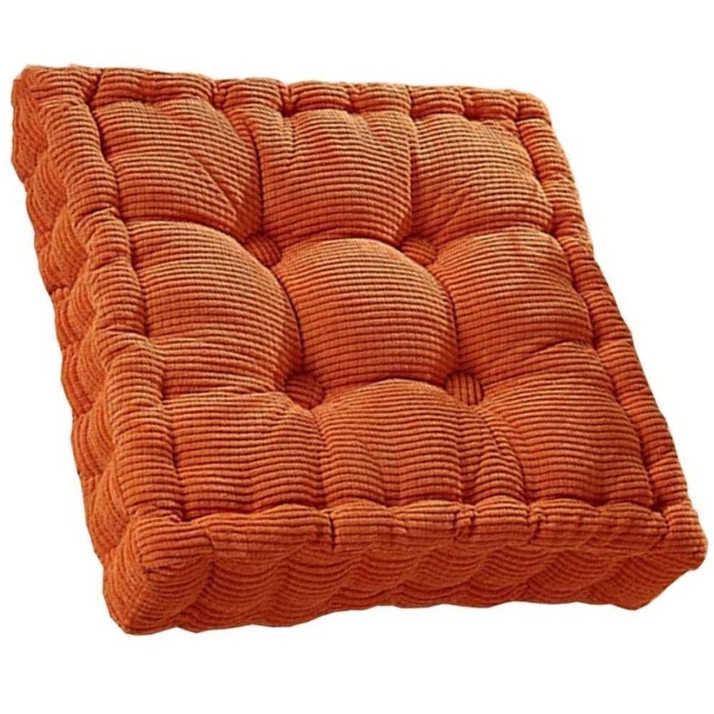 MeRcri Office Chair Seat Cushion Square/Round Thickened Chair Pad Dining Chair Seat Cushion 40x40 /50x50 Indoor Outdoor for Patio Pads Furniture Soft Cushion (Color : #42, Size : 40x40cm/16x16in1pc)