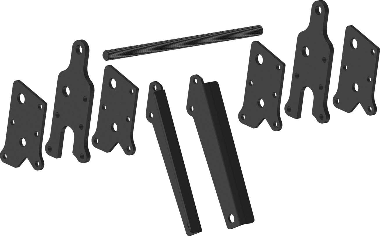 Kfi 10-5765 Kfi Utv Plow Lift Kit 6"