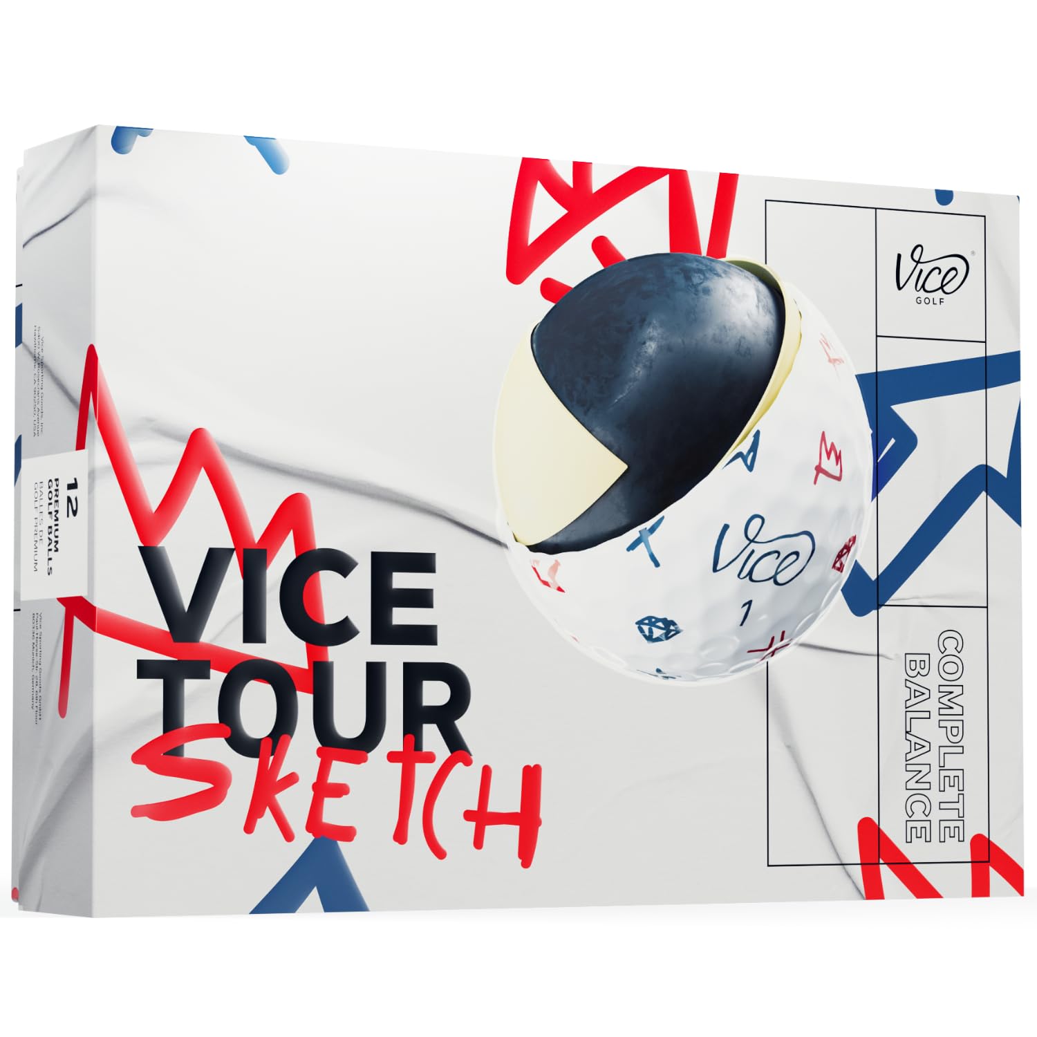 Vice Tour Limited Edition Golf Balls