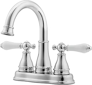 Pfister Sonterra Bathroom Sink Faucet, 4-Inch Centerset, 2-Handle, 3-Hol...