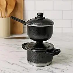 Mini Cuscuzeira Individual Nordestino Craqueado 300 gr