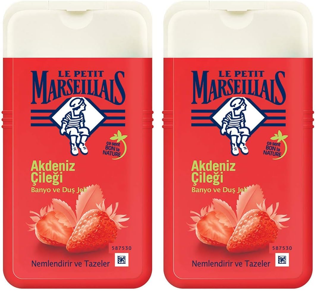 Le Petit Marseillais Duş Jeli Akdeniz Çileği (250 ml) 2li paket