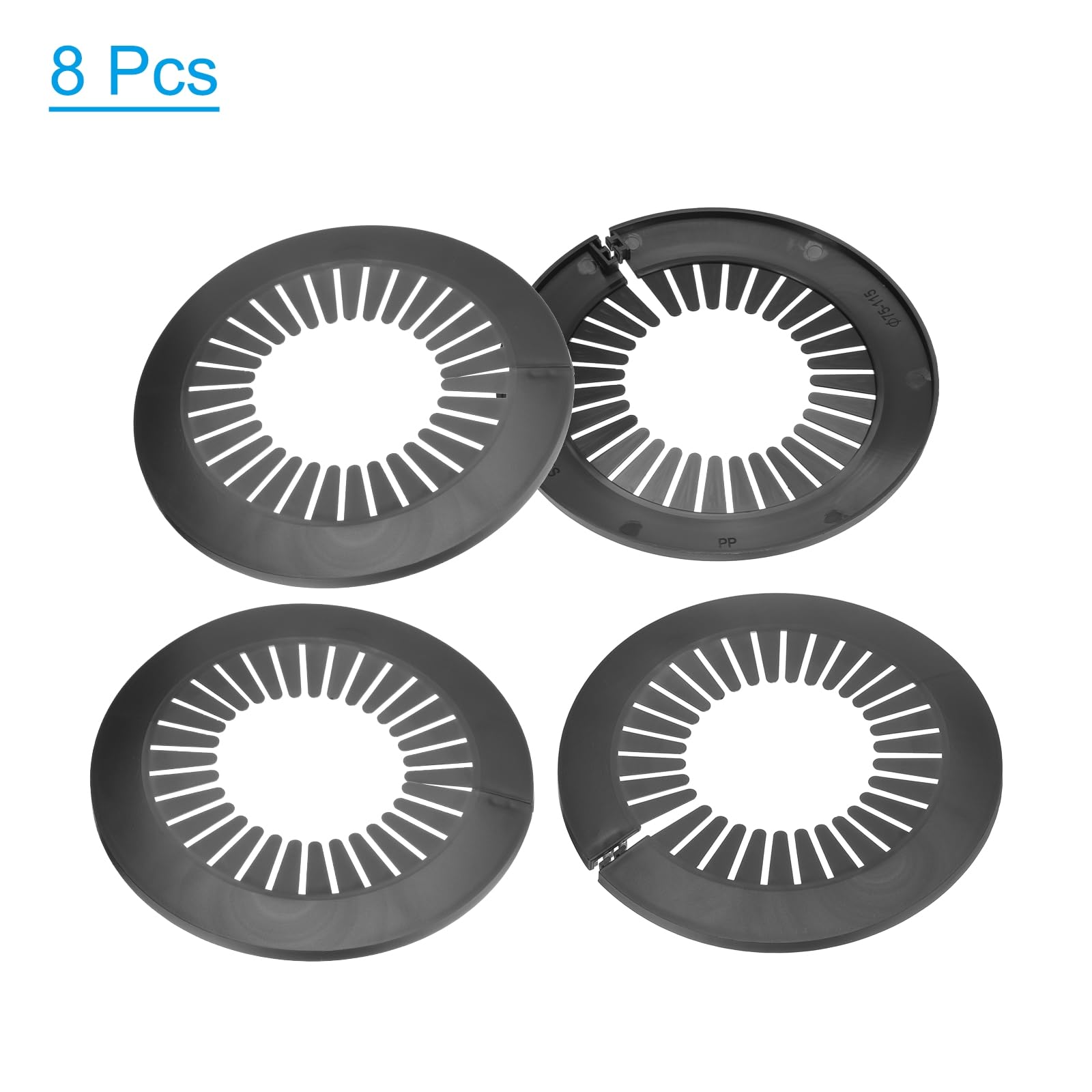 PATIKIL Water Pipe Cover Decoration Fit 2.95"-4.53"(75-115mm) - Image 3