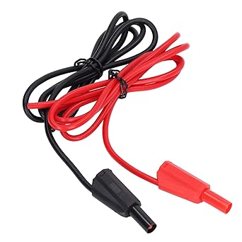 Wedinard Electrical Test Wire, 4mm Banana Plug Test Cable Heavy Duty Powerful 70021 for Car and Truck Batteries