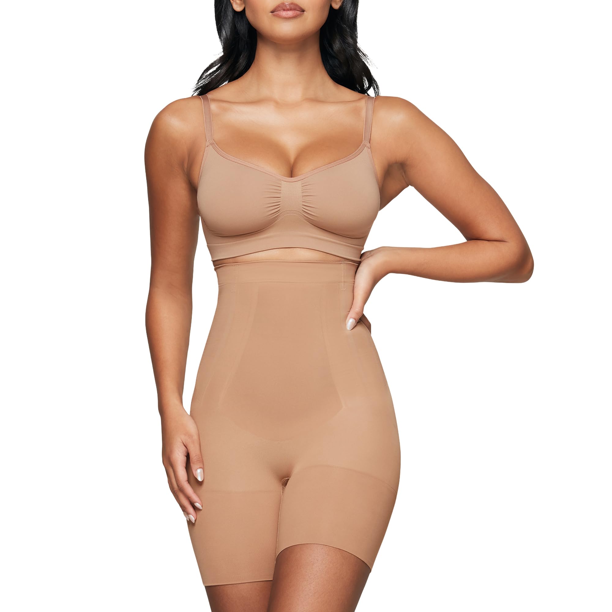 High-Waisted Shapewear Tummy Control Shorts