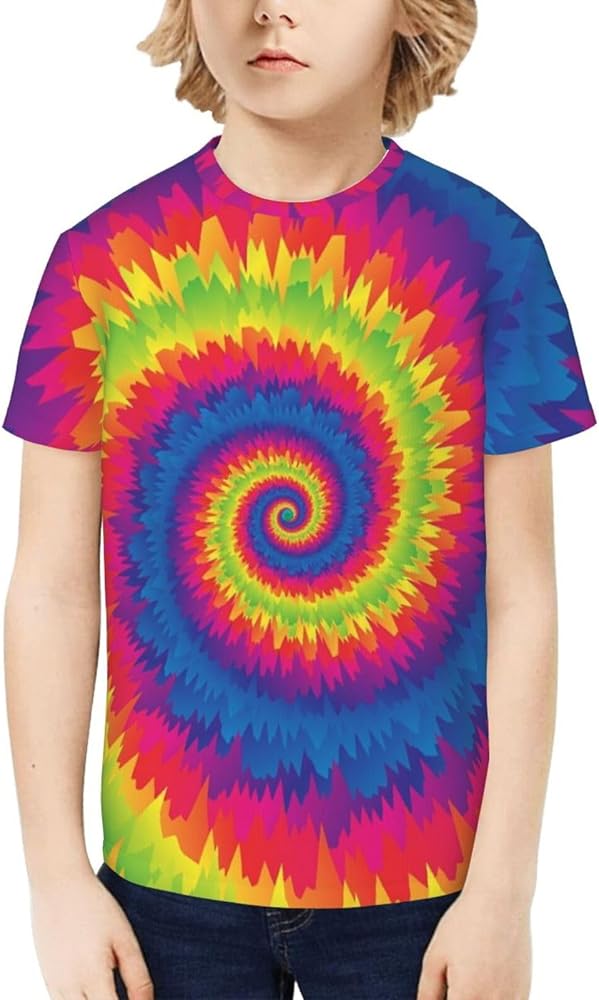 Jungen Mädchen 3D Grafik Sommer Strand Freizeit T-Shirt Jugendliche Kinder Neuheit Rundhalsausschnitt Sh