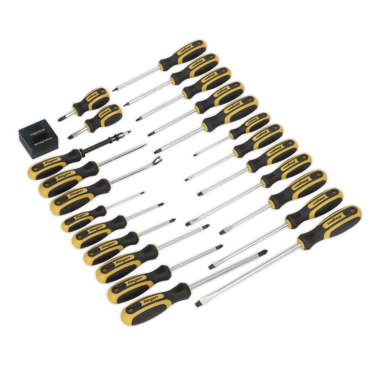 Sealey Siegen S0617 24Pc Soft Grip Screwdriver Set