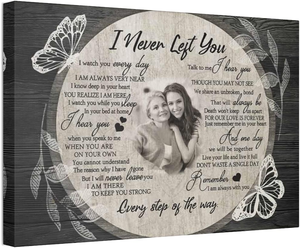 NVT Gift I Never Left You Canvas In Memory of loved one