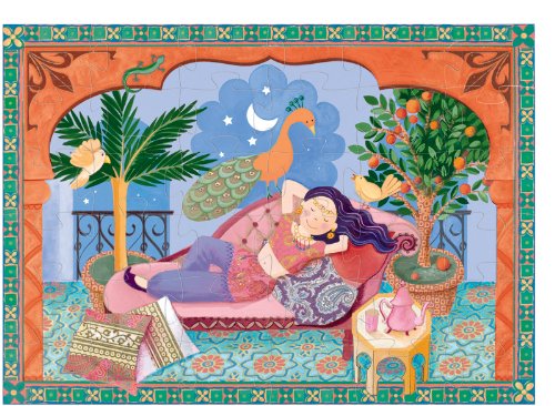 Preisvergleich Produktbild djeco Djeco Puzzle Der Traum von Salome Pink