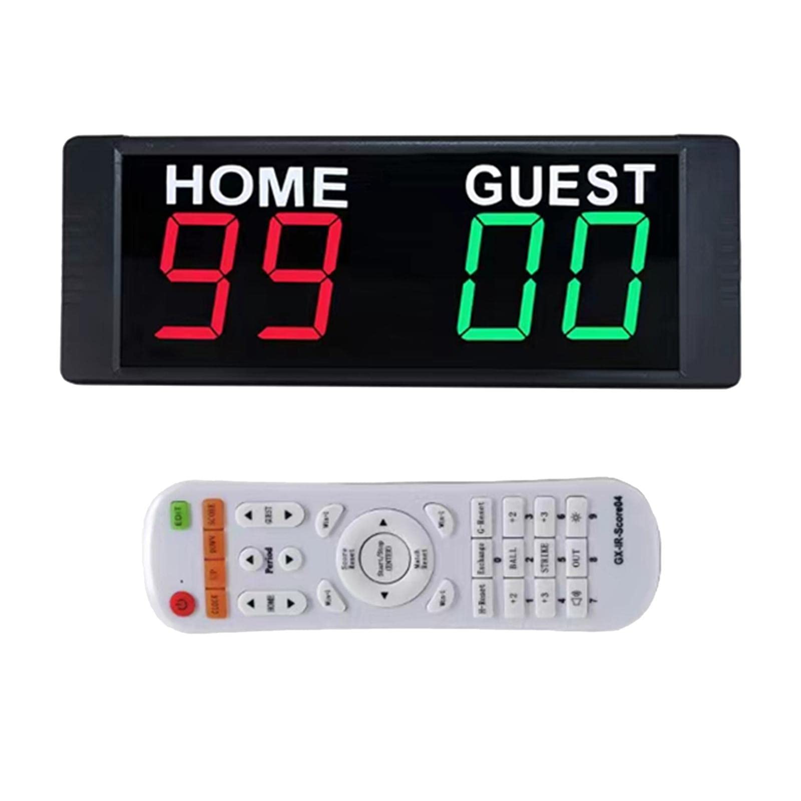 CALANDIS Portable Electronic Scoreboard Remote Control Wall Mount Basketball-picture-20
