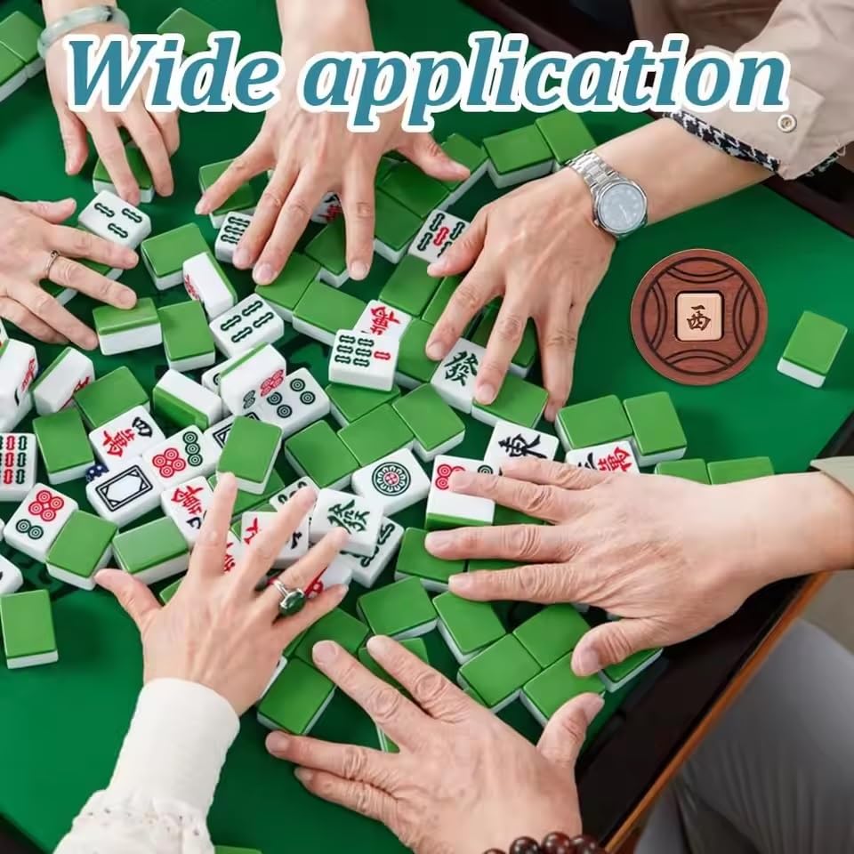 Indicador de viento para Mahjong de madera miniatura 5