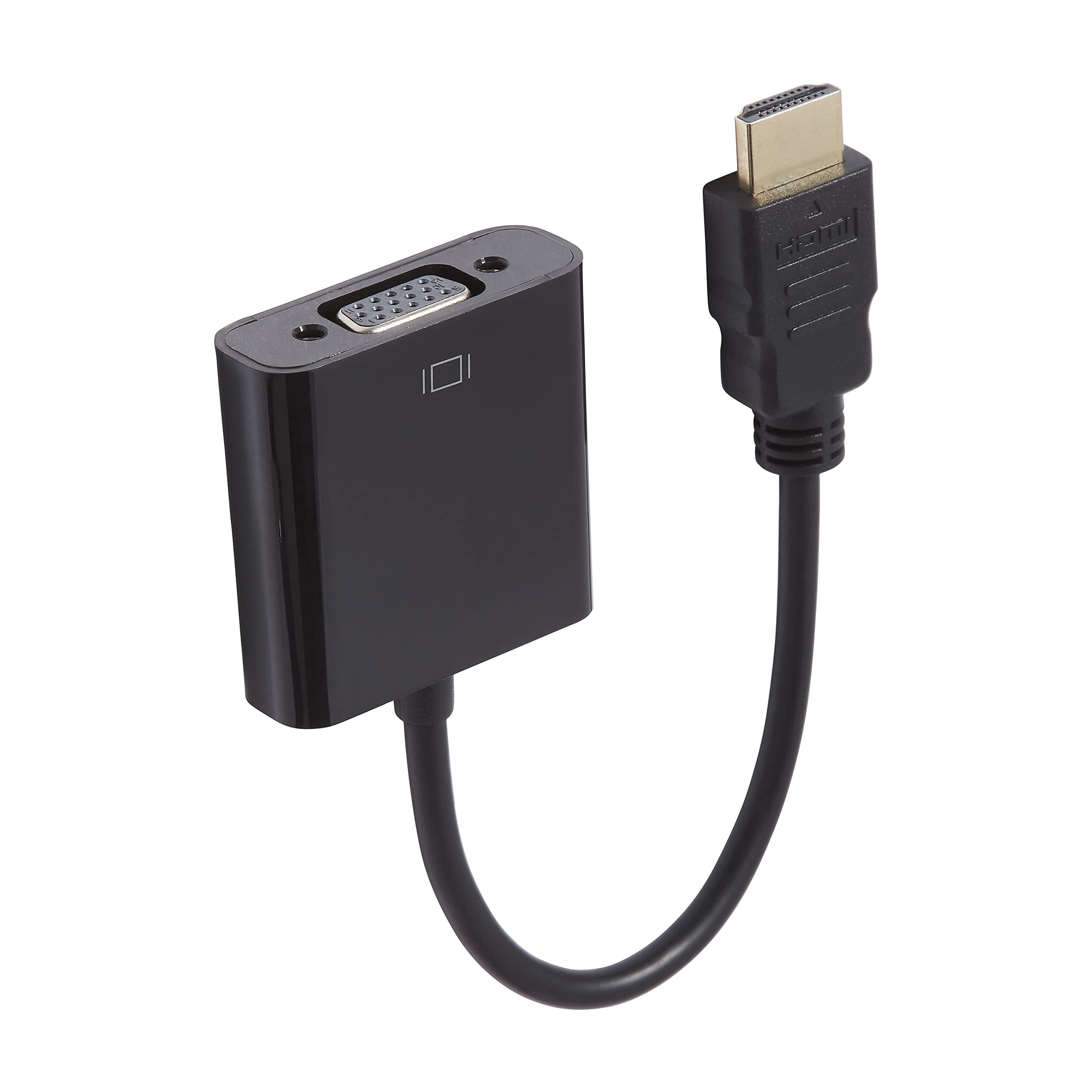 NXT Technologies Staples NX29747 0.5' HDMI/VGA Audio/Video Adapter, Black