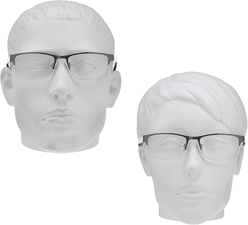 Miniatura 3 de proSPORT Lentes multifocales progresivos de 3 aumentos en 1 lente sin línea para computadora y juegos de lectura para hombres y mujeres