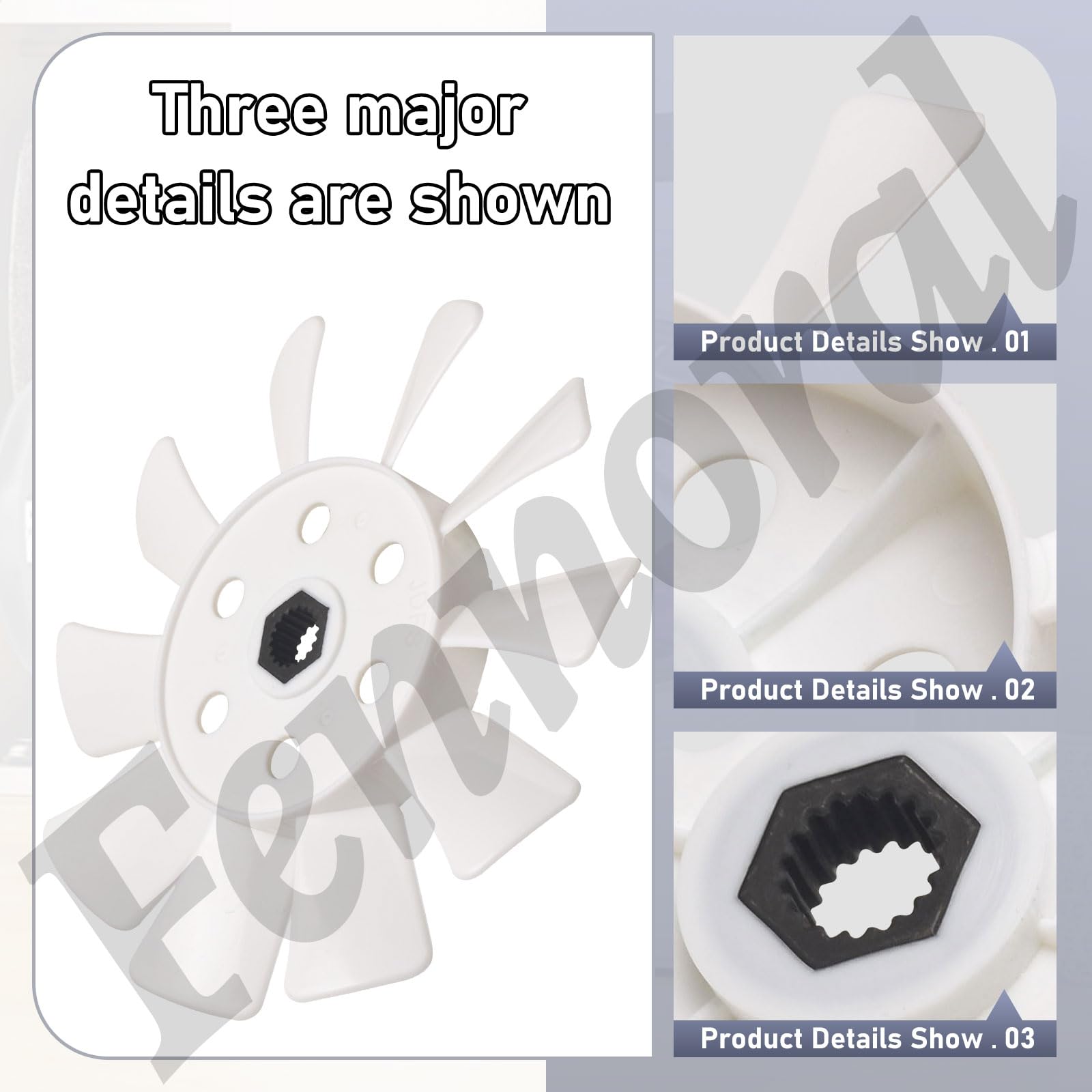Amazon.com : M809036 Transmission Cooling Fan/Drive Fan Blade 10 