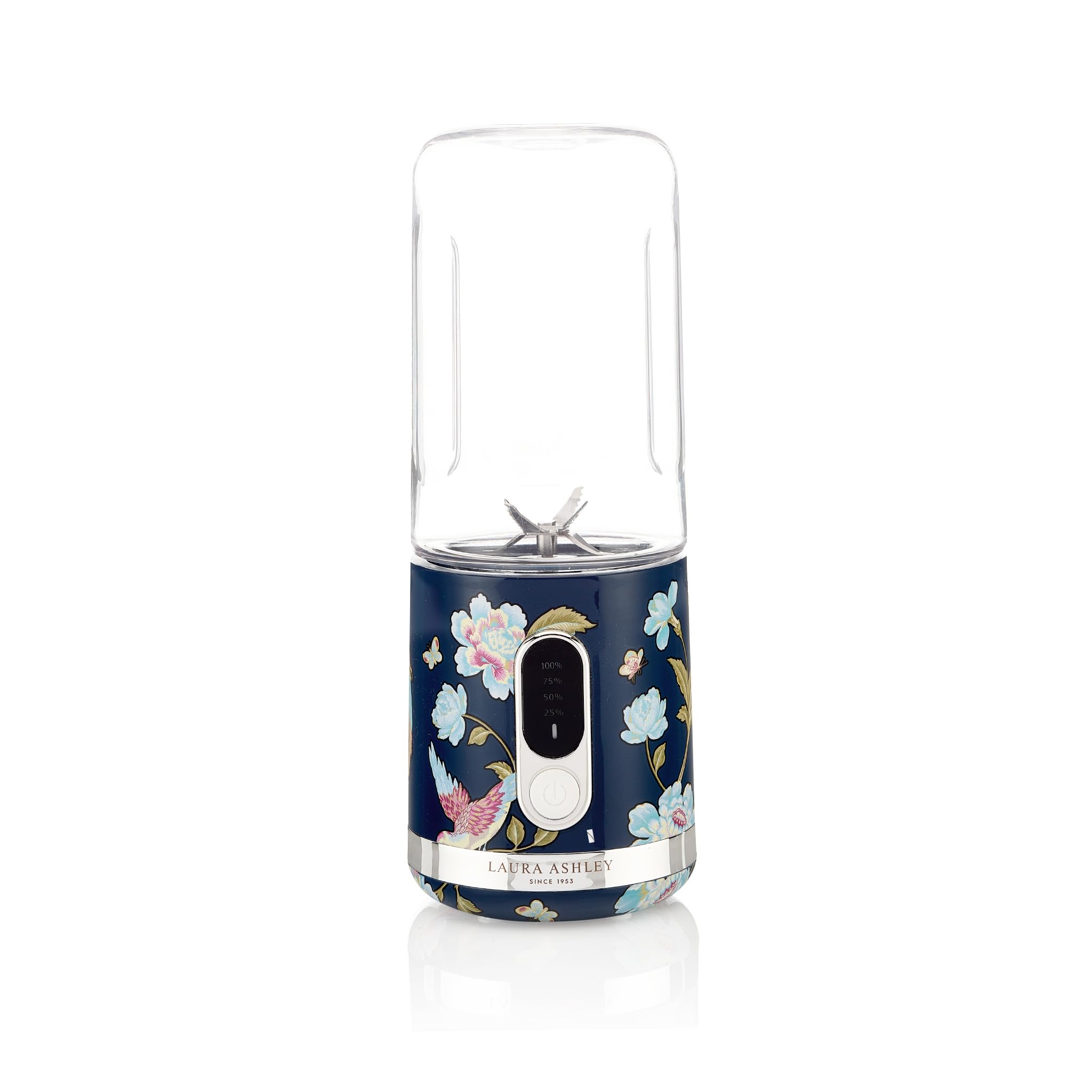 Laura AshleyPortable Blender for Smoothies by VQ - Compact, Powerful & Easy to use USB Rechargeable Mini Blender for Shakes and Smoothies with 450 mL Bottle - Smoothie Blender for Kitchen/Gym/Travel