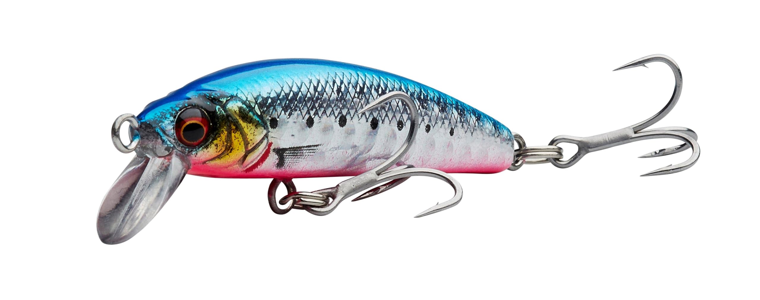 Savage Gear Gravity Minnow 50F – Floating & Sinking Saltwater Lure for Mackerel, Sea Bass & Sea Bream, Long-Cast Design, Light Game & Casting Lure for Predator Fishing Mirror Ayu 5 cm