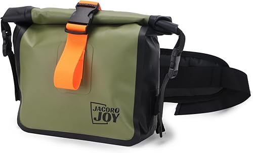 Riñonera impermeable, bolsa seca flotante con correa ajustable para la cintura, gran capacidad, bolsa de cintura impermeable para kayak, barco,