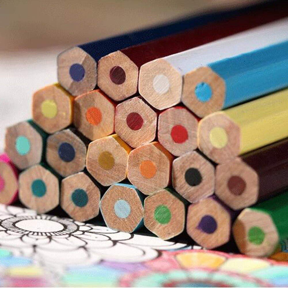 Ołówki Kredki kolorowe Ołówek standardowy 24 36 48 72 Ołówek z drewnianym grafitem o oleistym kolorze Fantastyczna nowa funkcja sieciowa (36 kolorów) (36 kolorów)