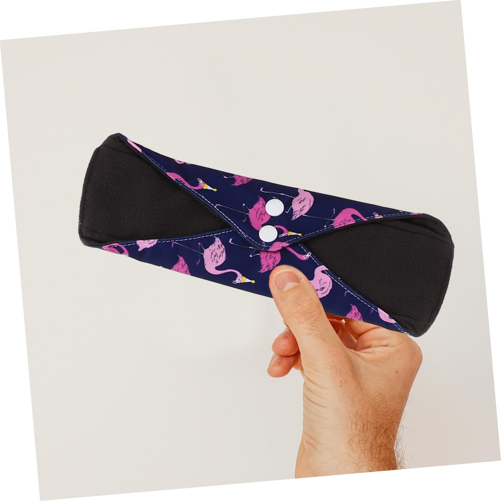 1juego Compresas Menstruales Reutilizables Lavables Para Mujeres De Almohadillas Femeninas De Almacenamiento Accesorio Conveniente Para Menstruación y Postparto