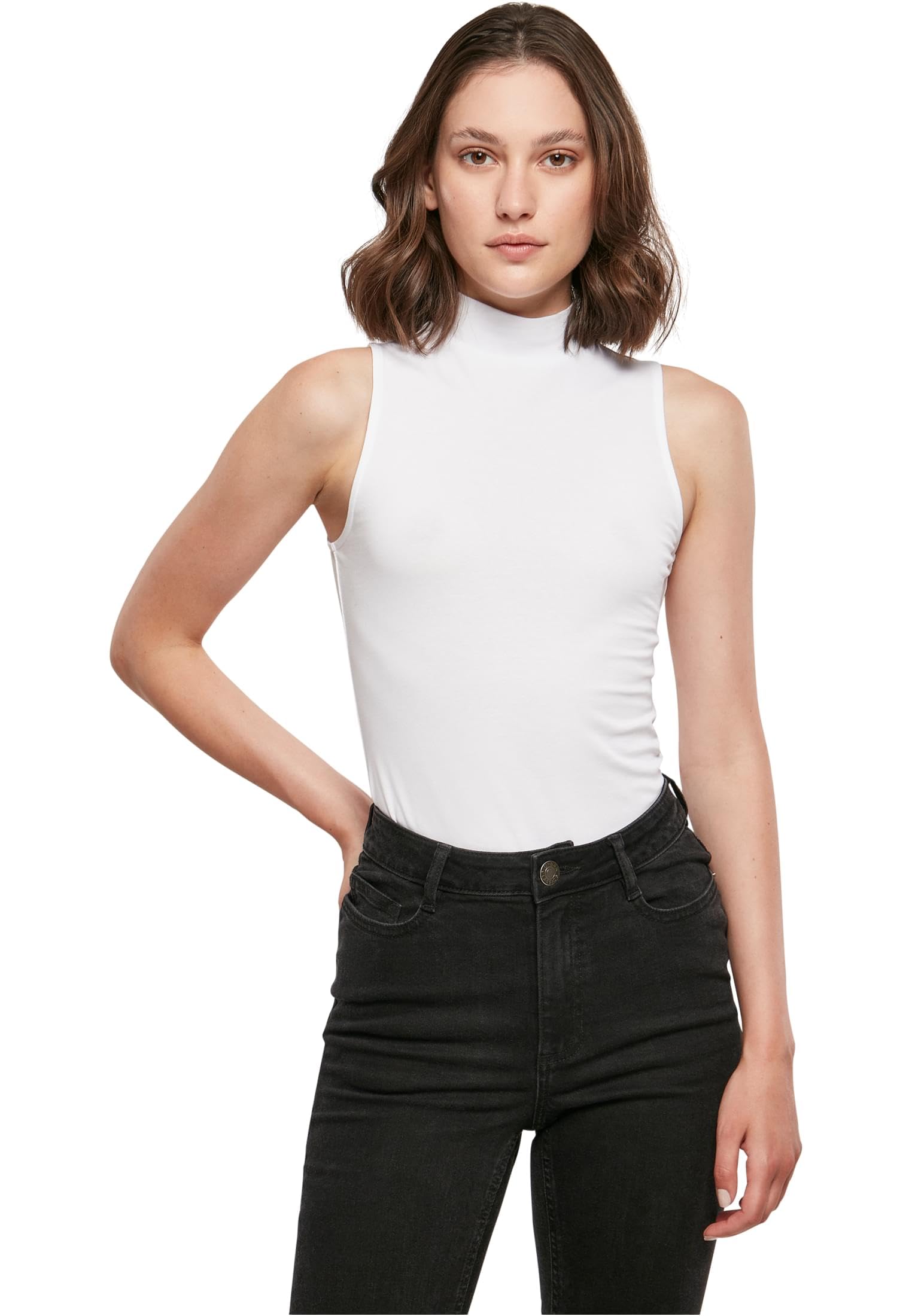 Build your Brand Women's T-Shirt, White, 5XL
