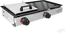 FERGOLD Chapa de Lanches Sanduíches Hotdog 30x60 Preta Moderno Aço Inoxidável