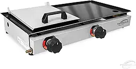 FERGOLD Chapa de Lanches Sanduíches Hotdog 30x60 Preta Moderno Aço Inoxidável