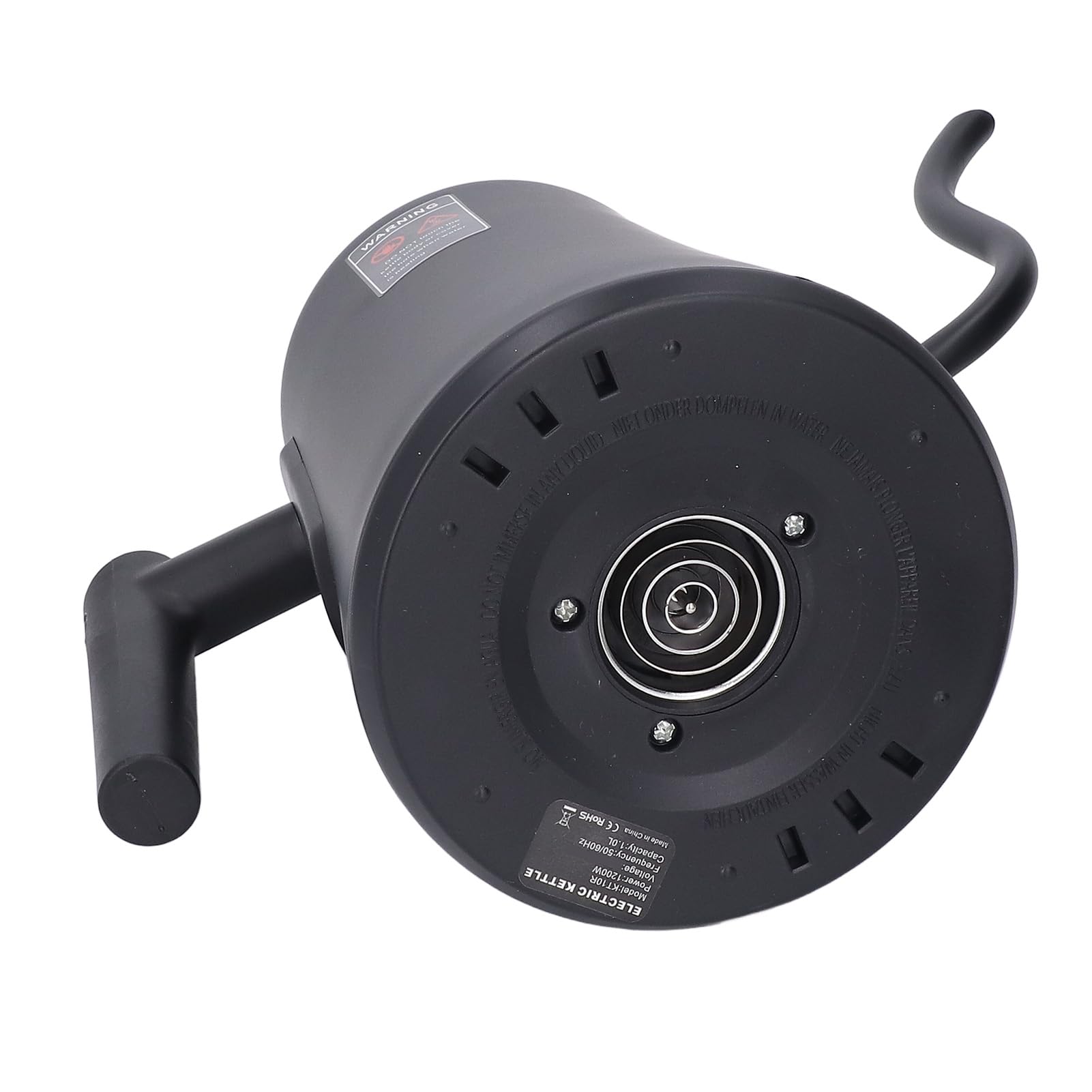Dioche Hervidor Eléctrico con Cuello de Cisne de Acero Inoxidable, 1200 W, Calentamiento Rápido, Control Preciso de Temperatura, Pantalla LCD, Ergonómico, Perfecto para (Enchufe europeo 220V)