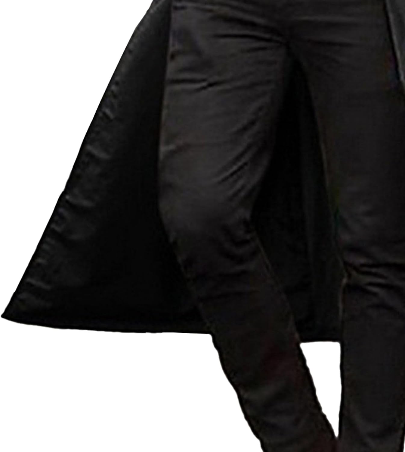 Maiyifu-GJ Men's Mid-Length Trench Coat Slim Fit Double Breasted Long Overcoat Autumn Winter Lapel Windbreaker Jacket