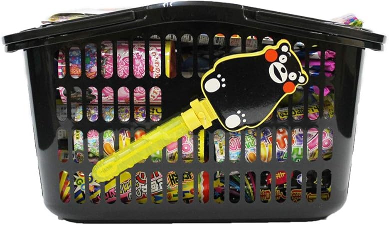 Amazon 花火セット 豪華くまモン花火セット かご付 打上花火 噴出花火 手持ち花火 入り バラエティセット おもちゃ