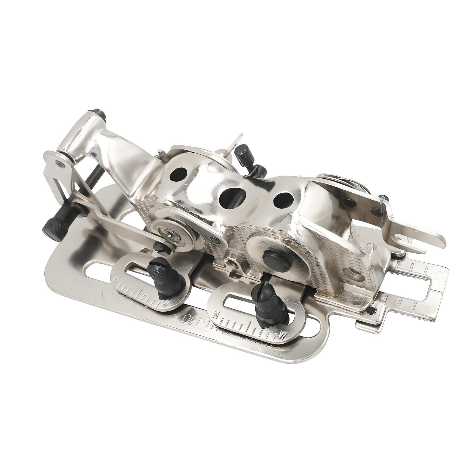 PANGBOER Iron Sewing Machine Buttonhole Attachment for Professional Tailoring and Projects Accuracy Buttonhole Maker