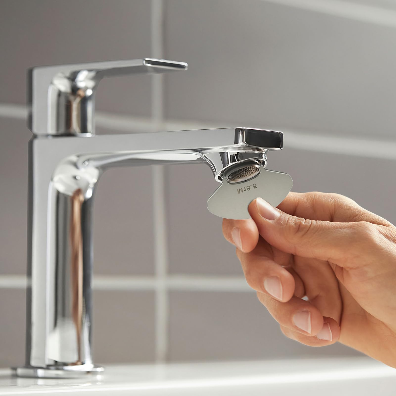 Generico Chiave Per Aeratore Rubinetto | Chiave Filtri Acciaio - 4 Pezzi Attrezzo Per Aeratore Rubinetto,Per Bagno Cucina Termosifone Vasca Da Bagno Casa Hotel Dormitorio Appartamento