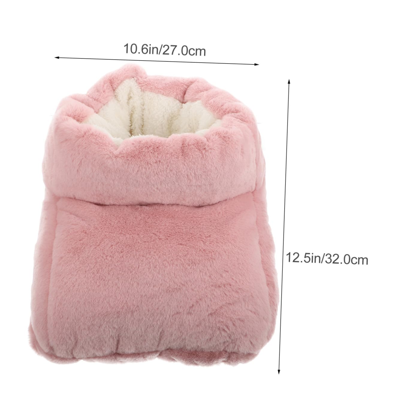 Rosa USB Fußwärmer für Winter, Warmes Heizschuh Modell, Abnehmbar