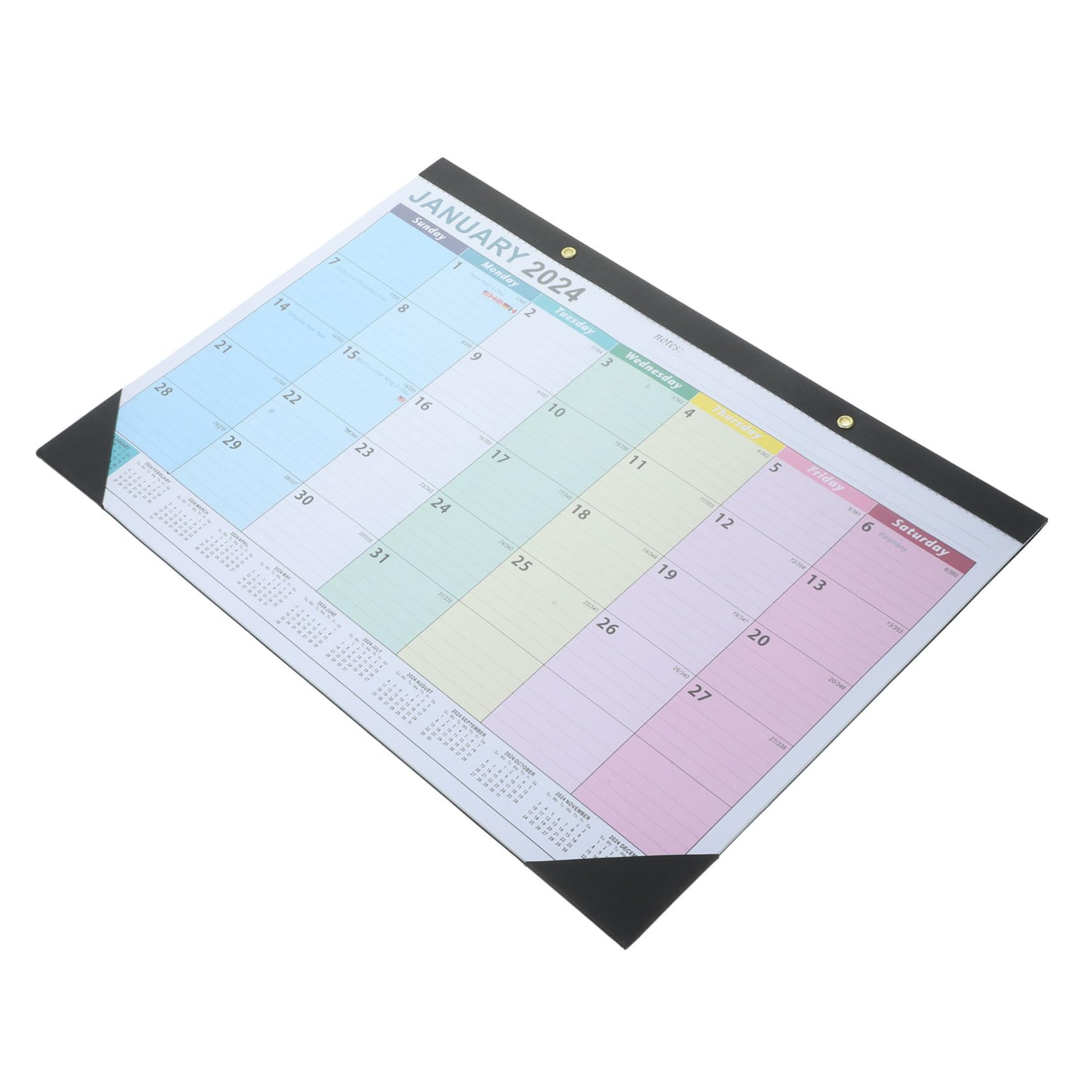 VILLCASE 4stücke Wandkalender Für Schule Und Zuhause Dekorativer Planer Mit Memo- Englischer Monatskalender Für Effektive Planung Und Organisation