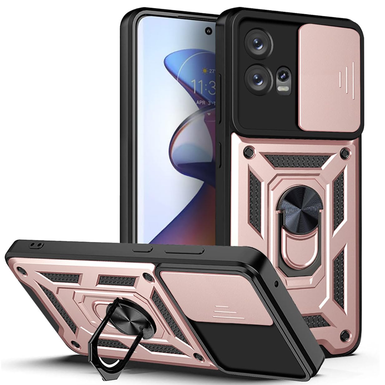 Cover per Xiaomi 13 Lite 5G, Ultra Sottile Antiurto Armatura